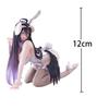 12см Хентай Фигурка OVERLORD Аниме Фигурка Девушка-кролик Купальник Альбедо Фигурка Экшн Подставка для лапши Коллекционная Модель Игрушки