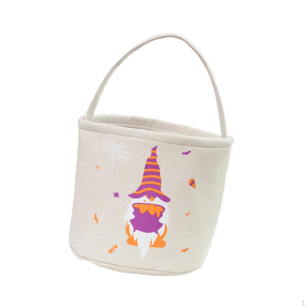 Хэллоуин конфеты сумка тоут ведро декор украшение Trick or Treat для полки