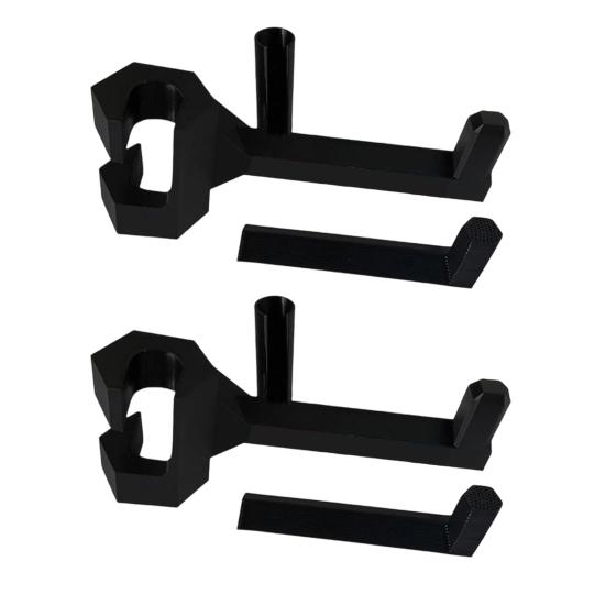 Truck Bow Hanger Compound Bows Headrest Mount Easy Installation Archery Accessory Holder for Most Vehicles