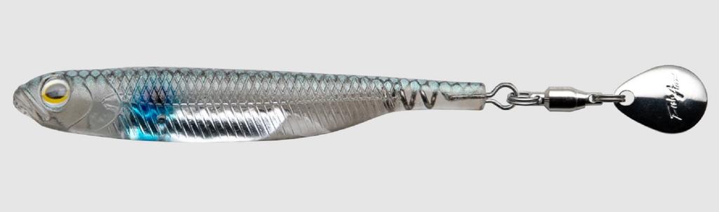 Fish Arrow Soft Lure Flash J Spin SW 3 Inch 3 Piece Per Pack 102 (8987)