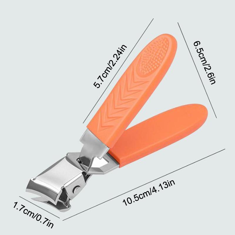 Щипчики для ногтей с наклонным лезвием, кусачки для вросших ногтей, кусачки для толстых ногтей на ногах, инструмент для удаления ногтей из нержавеющей стали, триммер для ногтей