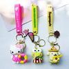Оригинальный брелок Hello Kitty Силиконовый Милый Мультяшный Аксессуар Для Подарков И Сумок
