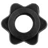 4Pcs Dumbbell Rod Nut Non-Slip Hex Nut Spinlock Collars Barbell Bar Hexagon Nuts