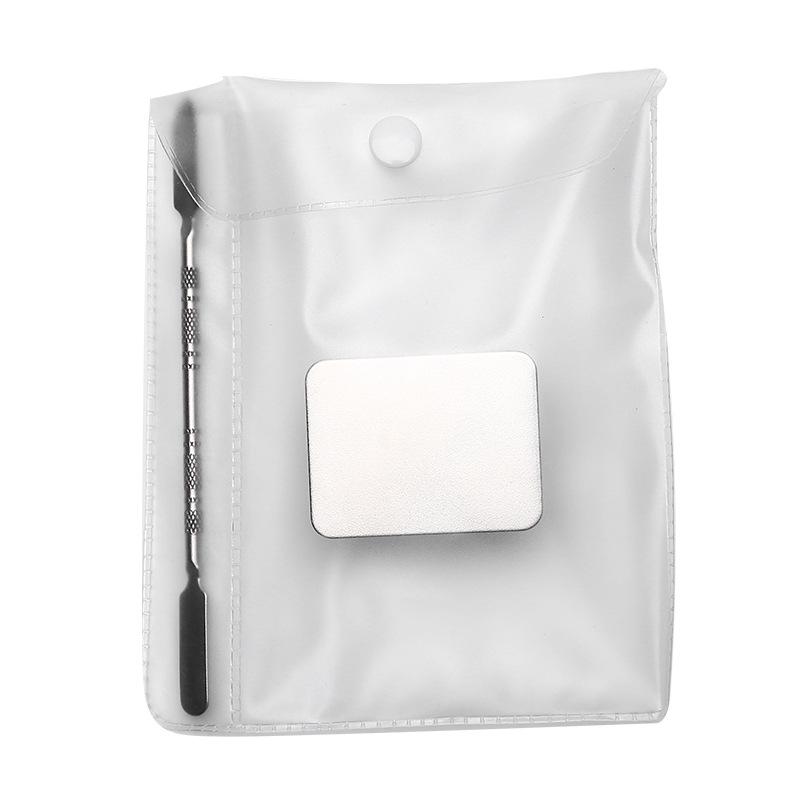 В наличии набор колец-палитр для смешивания макияжа из нержавеющей стали