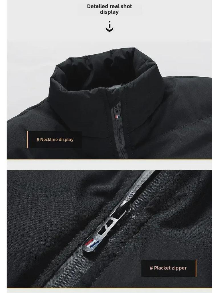 Men's Winter Thickened Cotton Jacket, New Casual Youthful Style, Trendy All-Match Top