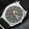 AUTOMATIC VINTAGE REFURBISHED SEIKO 5 JAPAN 6309A MENS BLACK WATCH A441404-5 Sk-a441404