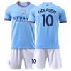 2022-2023 Man City Home Jersey No.10 Grealish