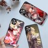 Чехол для телефона Fate Apocrypha Anime для IPhone 14 13 12 11 XS X 8 7 6 Plus Mini Pro Max SE 2022, черный ПК, стеклянный чехол из ТПУ для телефона