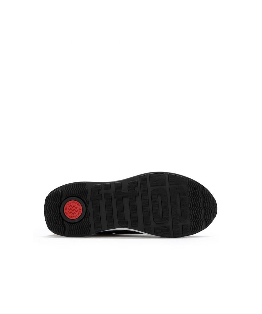 Кроссовки Fitflop F-Mode Flow с кристаллами Джинсовые/замшевые - Черный деним (Ft61K2N084)