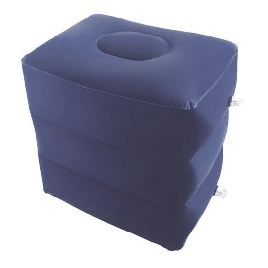 Yousheng Надувная подставка для ног в самолете Регулируемая по высоте износостойкая супермягкая широко используемая складная портативная удлинитель кресла в самолете