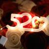 Colorful Love LED Light Luminous Cake Decoration Light Valentine's Day Decoration Lamp  Wedding