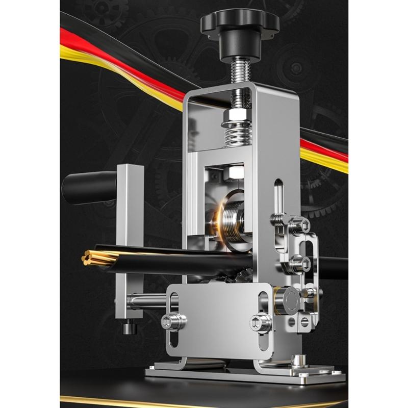 Эффективная машина для зачистки кабеля. Быстрый и простой инструмент для зачистки проводов. Ручной инструмент и электрическая дрель для зачистки проводов.