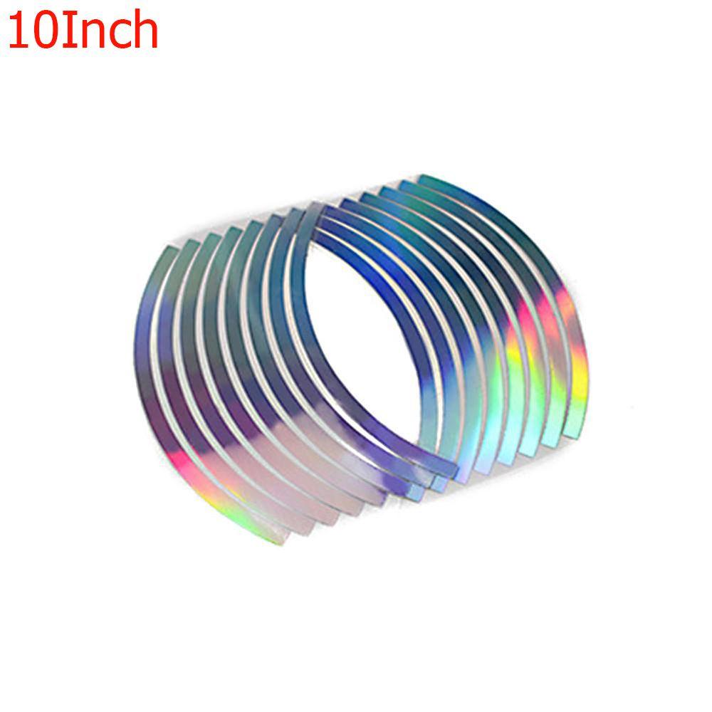 10/12/14/18" Наклейки 16 полос Мотоциклетная лазерная лента для обода колеса Автомобиль