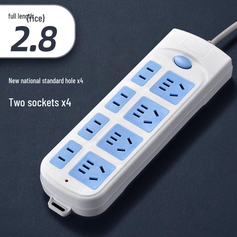 Умный многофункциональный высокомощный многогнездовой проводной переходник