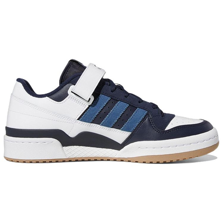adidas Оригинальные кроссовки Originals Forum с низким верхом, унисекс, белые, серые, синие, GX7066