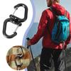 Carabiner Keychain Hook Outdoor Stainless Steel Carabiner Cap Lifter Portable S Chain Hooks Carabiner Climbing Accessories