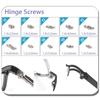 Silicone Anti-Slip Eye Care Tools Glasses Nose Pads Sunglasses Repair Kit Tool Eyewear Accessories