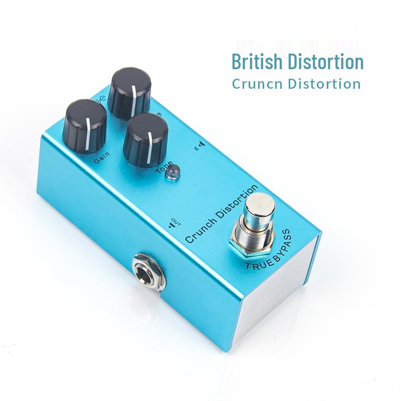 Electric Guitar Distortion & Reverb Effects Pedal