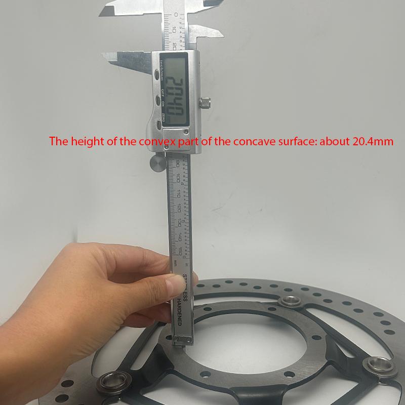 IASF Motorcycle Front Floating Brake Disc Rotor for Honda CBR250R CBR 250 R 2011-2013 CBR 300 R CBR300R 2014-2021 CB300F 15-21