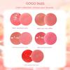 Gogo Dance Double-Sided Lipstick Velvet Matte Mirror Finish Water-Gloss Pure Desire No-Makeup Lipstick That Doesn'T Easily Stick to the Cup for Female