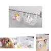 Elegant White Square Iron Storage Basket For Seamless Office And Bedroom Clutter Management