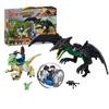 Exciting Jurassic Dinosaur Building Block Set Enhances Creativity And Problem Solving Skills