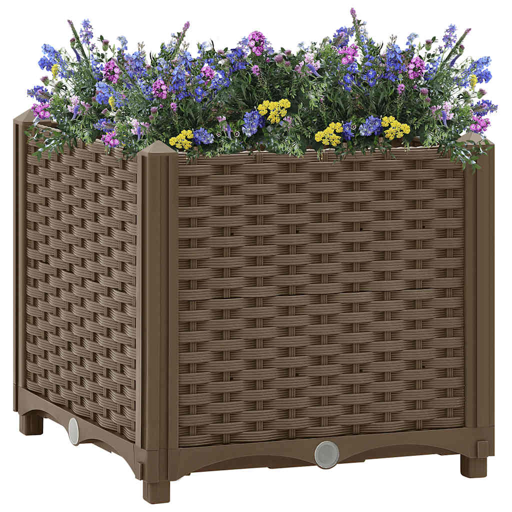 vidaXL Hochbeet 40x40x38 cm Polypropylen