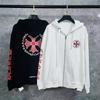 Толстовка-кардиган на молнии Cross25SS CH с принтом семьи Ло Осень/Зима