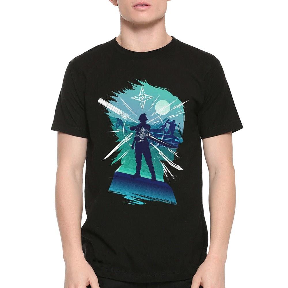Футболка Final Fantasy XV Noctis Lucis Caelum, Мужские Женские Размеры (met-195)