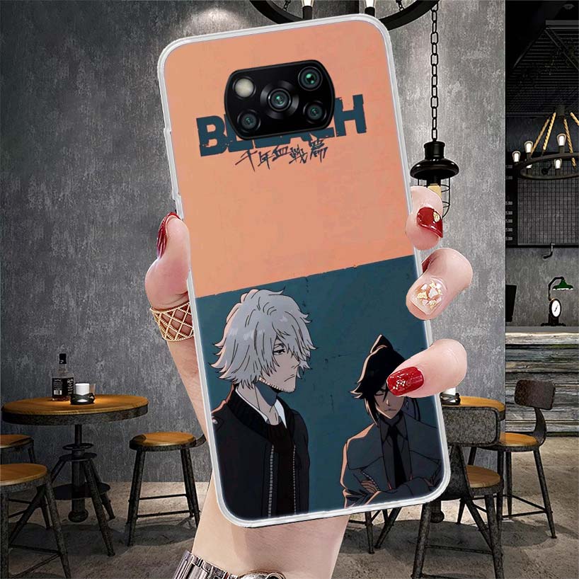 Bleach Кисуке Урахара Мягкий Чехол Для Телефона Для Xiaomi Redmi 15C 15 13C 13 Poco X5 X6 X7 F7 Ultra M7 12C 12 10 10C 9C 9A 9T 9 Fundas P