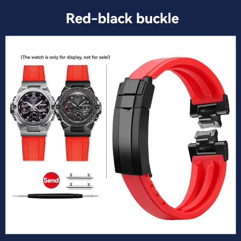GST-B400 Модифицированный силиконовый ремешок Для Casio G-SHOCK 5657 GST-B400D-1A GST-B400CD-1A3 Резиновый ремешок для часов Мужской браслет Напульсник