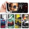 JDM Спортивный Автомобиль Funda Чехол для Телефона для Xiaomi Redmi Note 11 10 14 10S 9S 9 12 Pro 7 8 11s 12s 13 Pro Plus