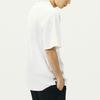 Vans Футболка унисекс с коротким рукавом и вышитым логотипом, однотонная, белая VN0A5F4YWHT