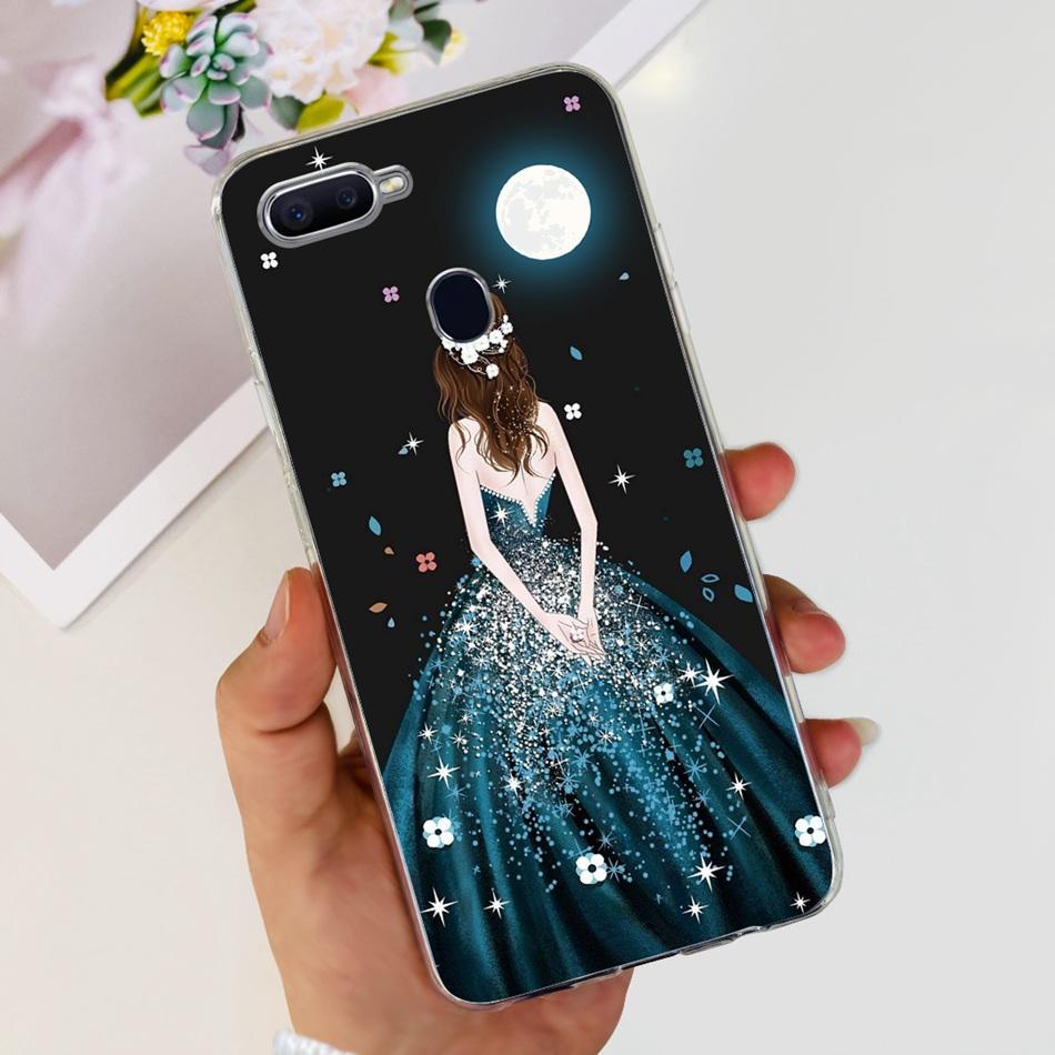 Чехол для телефона OPPO F9 Oppo F9 Pro F 9 F9Pro CPH1823 CPH1881 CPH1825 Элегантный рисунок Мягкий силикон ТПУ Задняя крышка