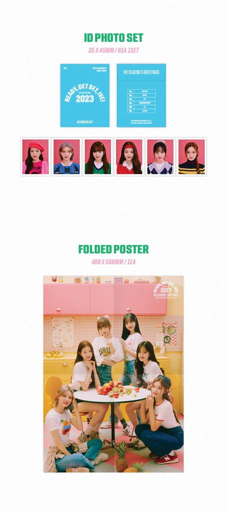 ПРИВЕТСТВУЮ IVE 2023 - СЕЗОНА [ГОТОВ, ВНИМАНИЕ, IVE!] [Корейское издание]