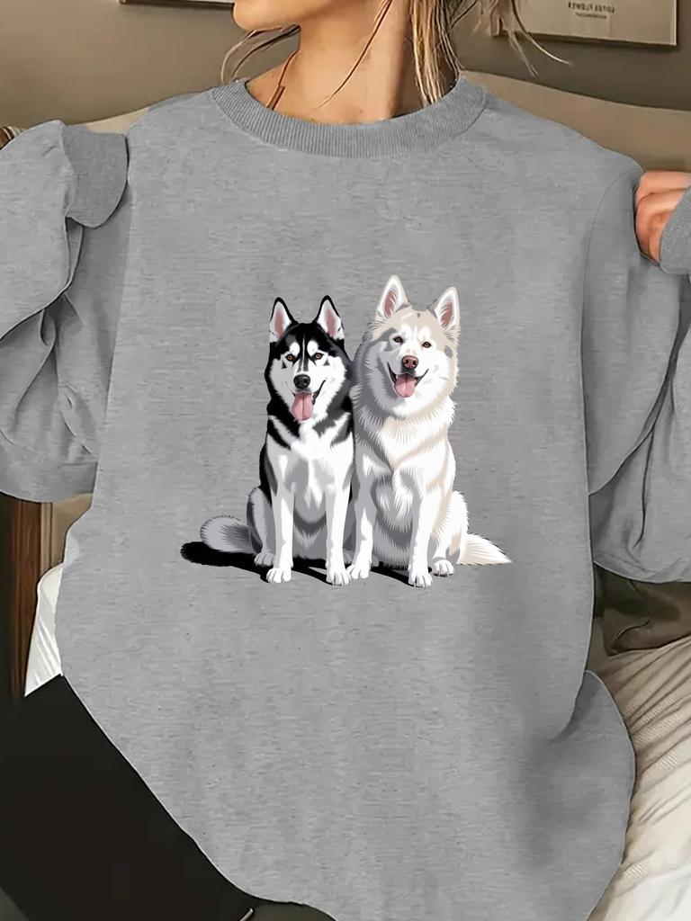 Women's Printed Hoodie – Stylish & Comfortable Casual Wear