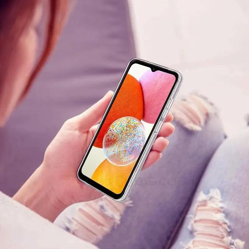 360 Degree Case For Samsung Galaxy A15 A35 A25 A04S A04E A14 A24 A34 A54 A03 A13 A33 A53 Transparent Built-in Screen Protector