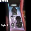 For CHANGAN CS75 PLUS 20-22 Gear Panel Sticker Modified Carbon Fiber Interior Car Protective Film Accessories Modification