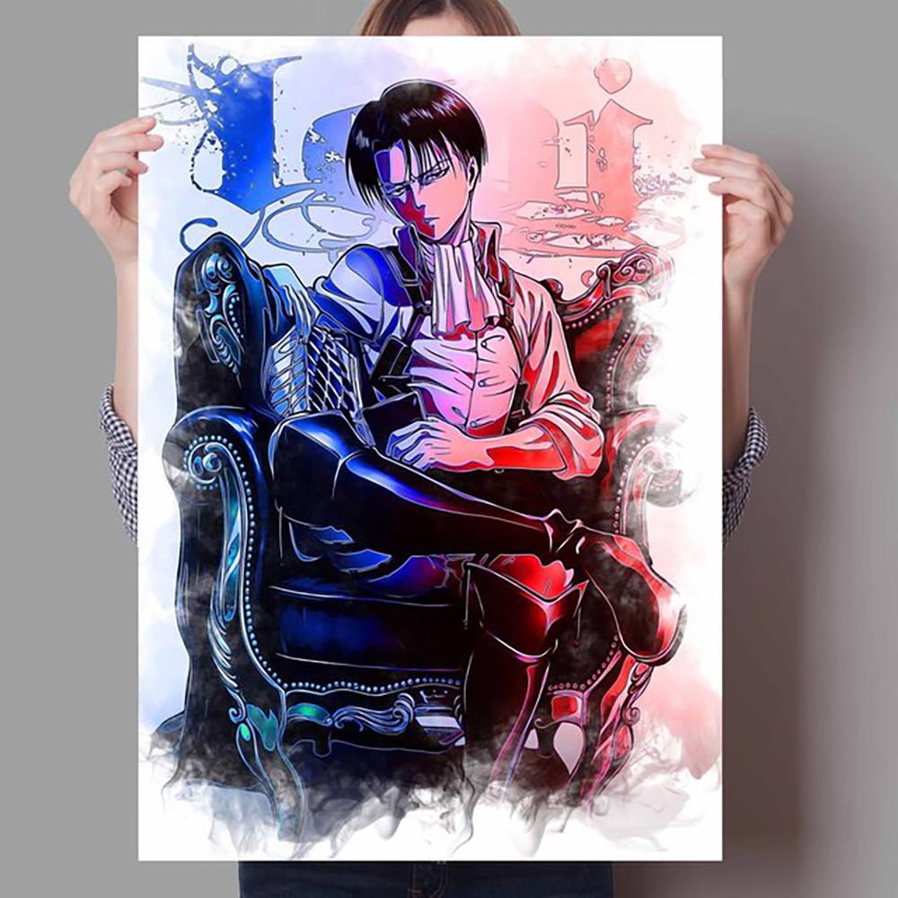 Decoration Mural Japanese Anime Color Poster Canvas Painting and Kids Room Wall Art Prints for Modern Home Decor No Frame
