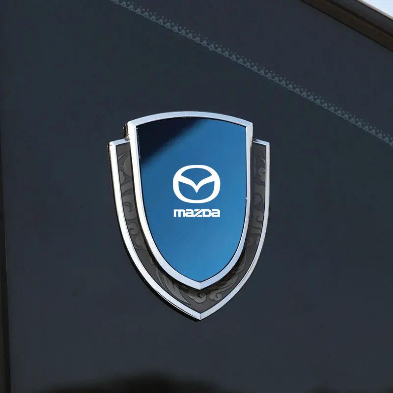 AAET1 3D Металлический Значок Наклейка на Багажник Окно Бок для Mazda 3 6 CX5 2 CX3 CX9 MX5 RX8 Axela Demio Atenza MS GJI GH BK MP