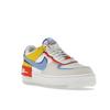 Nike Женские кроссовки Air Force 1 Shadow Sail Multi белые Game-Royal Rush-Orange CI0919-115