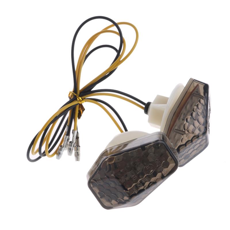 Мотоциклетный светодиодный индикатор поворота заподлицо для Suzuki GSXR 600