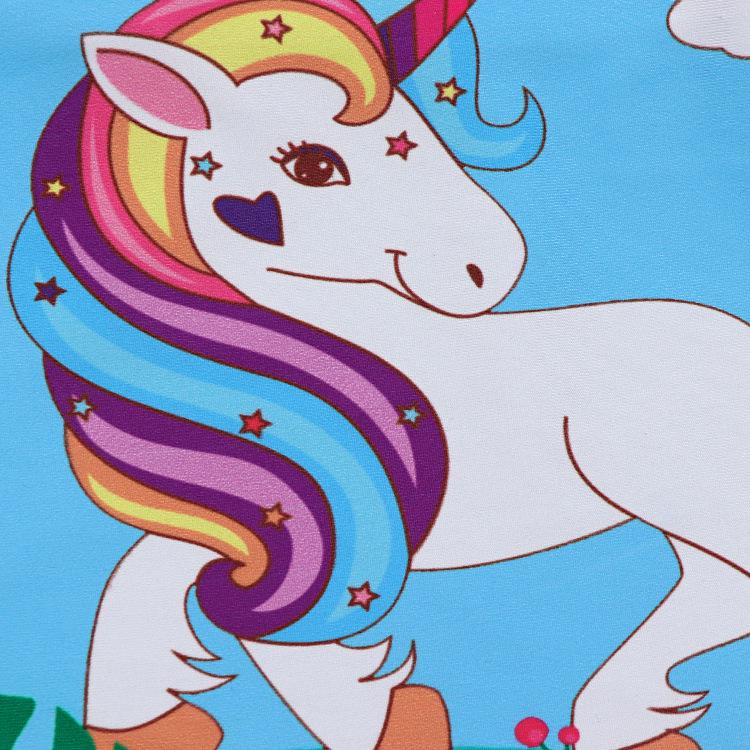 Милый купальник-туника с бретелями для девочек Unicorn 2020 - Европейский и американский стиль для детей