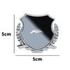 Zinc Alloy Metal Car Fender Emblem Side Window Badge Styling Decal For Ford KA Logo Exterior Modification Decor Accessories