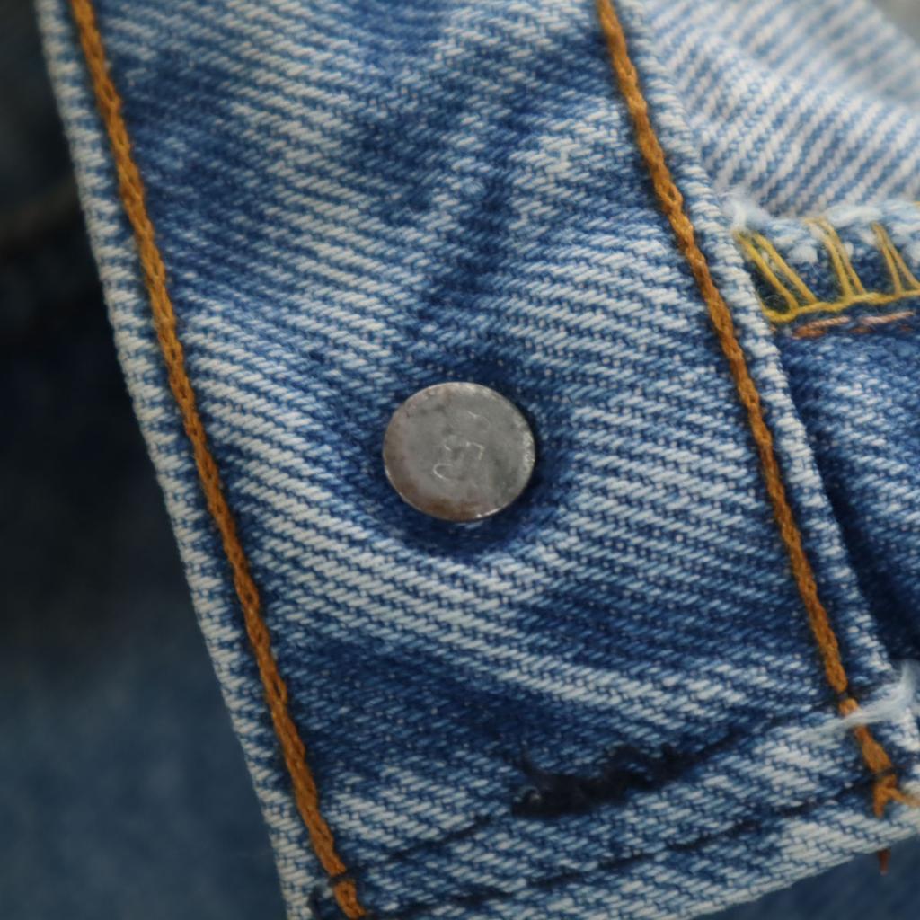 Levi's Винтажные джинсы 505 80-х годов w34 Синие джинсы Мужские Б/У