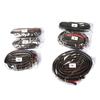 A03E-6Pcs Rubber Auto Door Seal Strips Kit Whole Car Sealing Trim Tape Noise Reduction For Tesla Model S