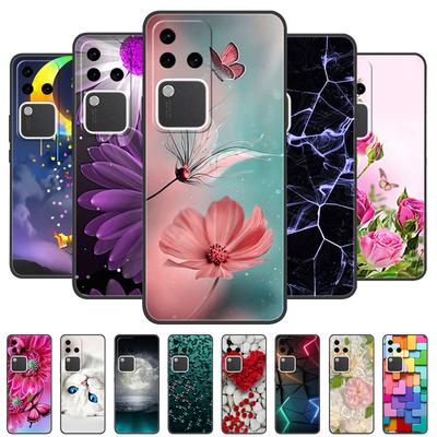 Для Vivo V30 Pro Чехол V2319 Мягкие TPU Силиконовые Чехлы для Телефона для Vivo V30 V30Pro Чехол Бампер v 30 Pro Ударопрочный Чехол Милый Чехол