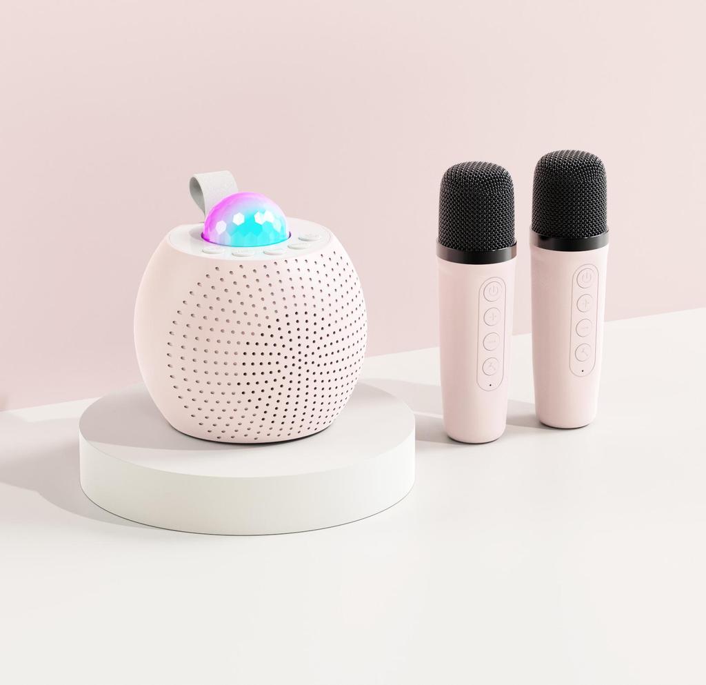 Z1 Портативная Bluetooth колонка и микрофон «все в одном» со светодиодной подсветкой