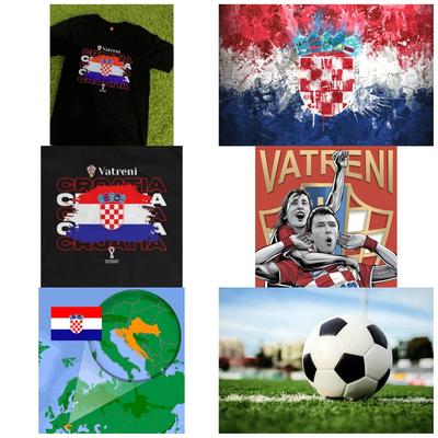 Футболка сборной Хорватии по футболу Vatreni, чемпионат мира по футболу 2022 года, с графическим ретро-винтажным 3D-принтом для мужчин и женщин, унисекс, с коротким рукавом и круглым вырезом