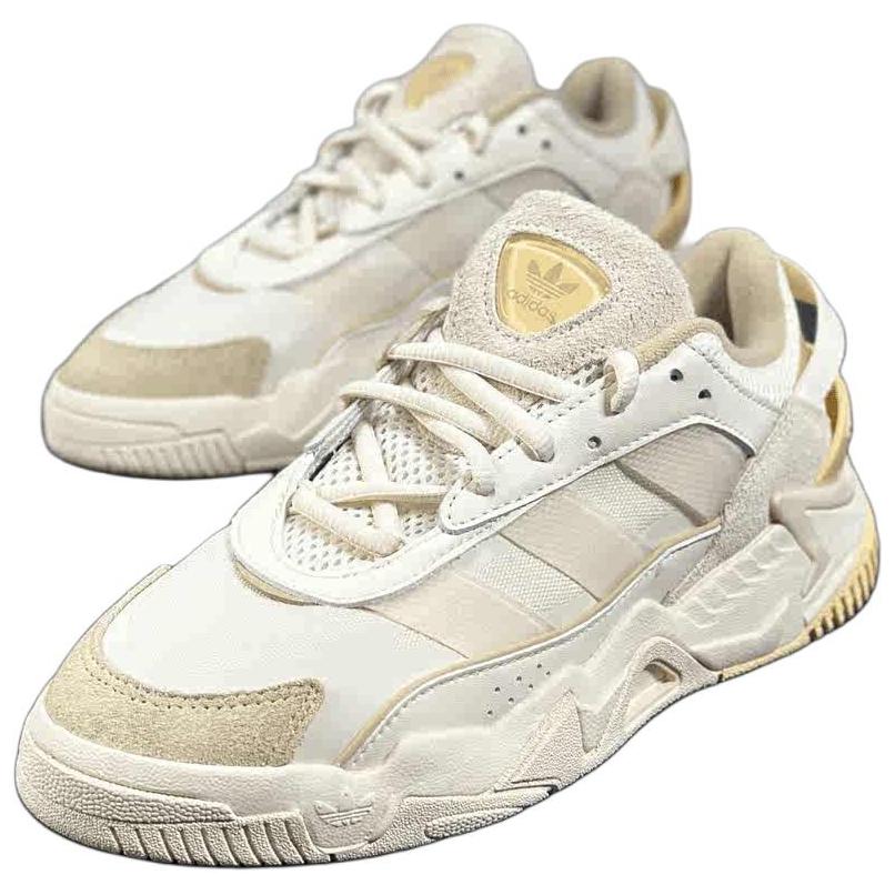 Adidas Originals Niteball 2.0 Классические спортивные Удобные Повседневные Амортизирующие Прочные Низкие Кроссовки для бега Унисекс Бежевый JI2559